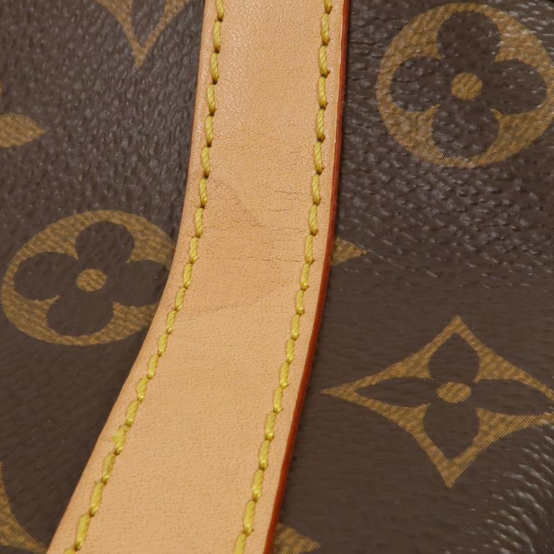 LOUIS VUITTON Monogram Dauphine Soft GM金扣手挽肩背兩用袋棕色-14