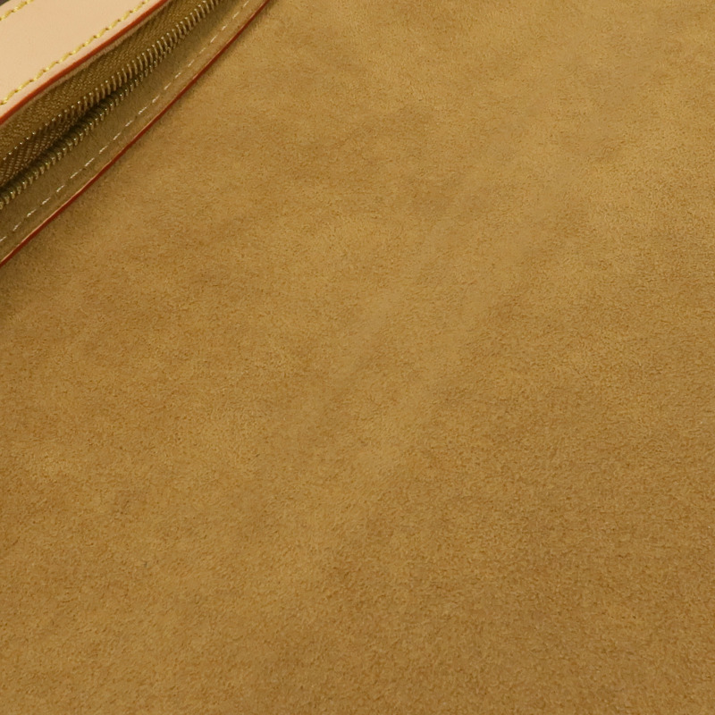 LOUIS VUITTON Monogram Dauphine Soft GM金扣手挽肩背兩用袋棕色-15