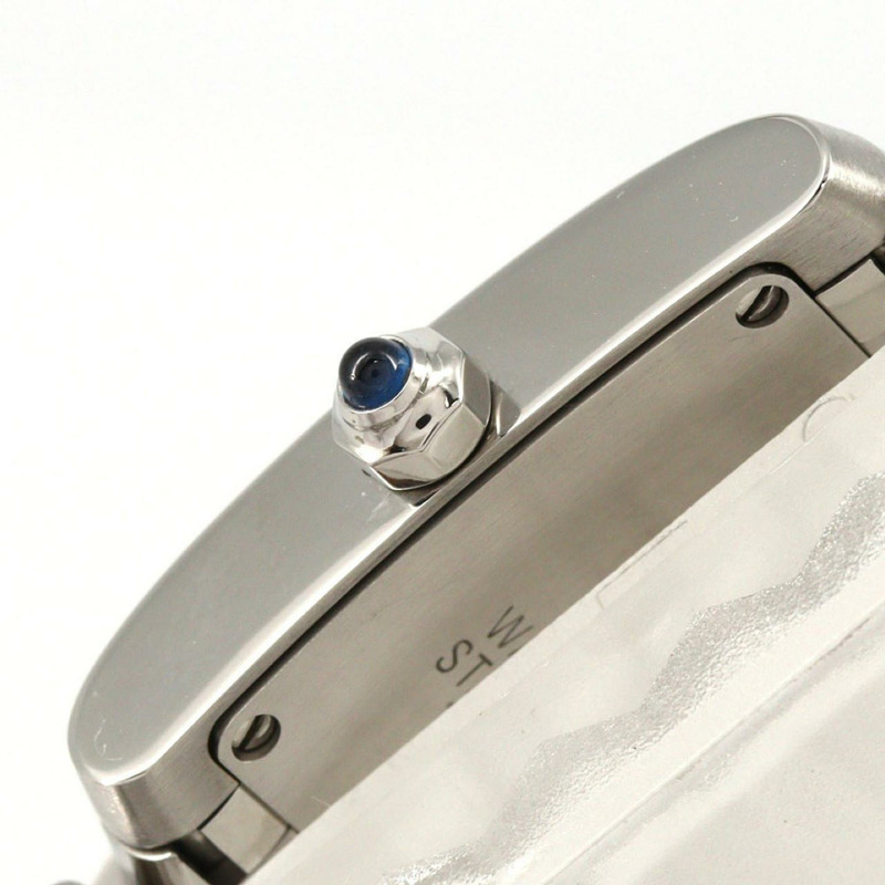 卡地亞 Tank Française SM W51008Q3 不鏽鋼石英錶-4