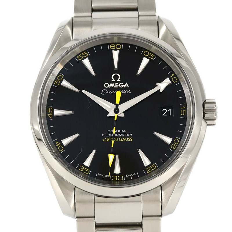 歐米茄海馬系列Aqua Terra 15000高斯231.10.42.21.01.002不鏽鋼自動腕錶-0