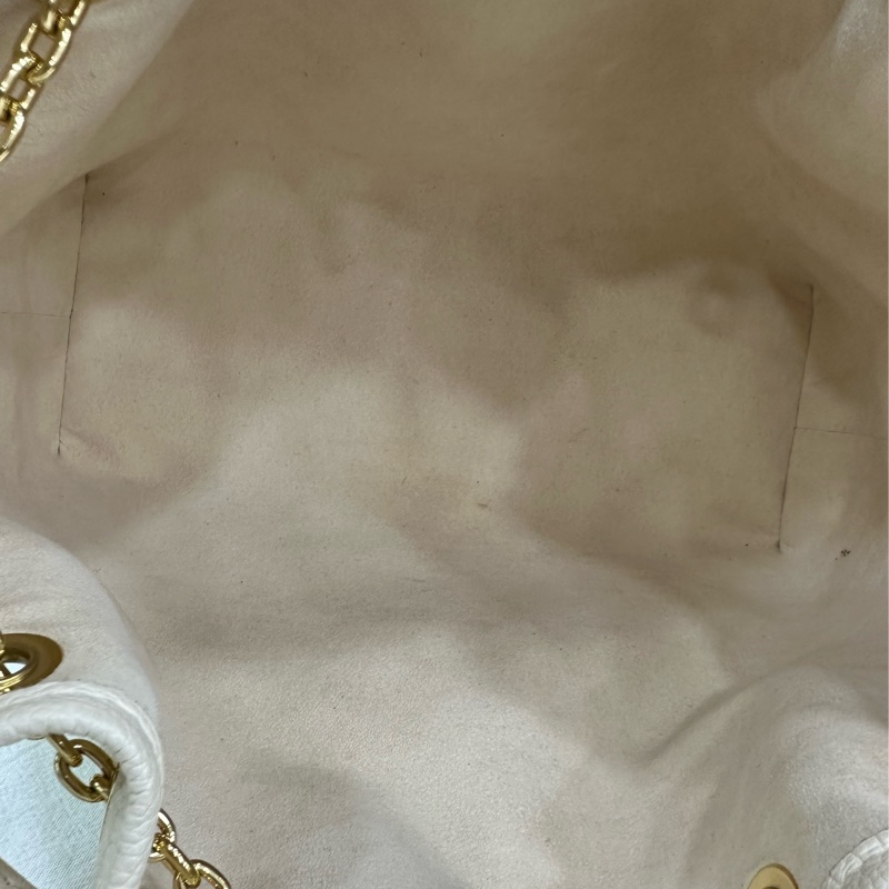 Lv 路易威登 BUNDLE 全皮奶白色 晶片款 單肩斜背包 底長28-8