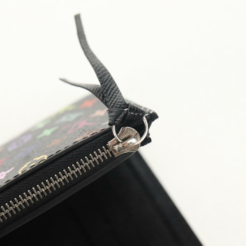 【日本直送】路易威登 (LOUIS VUITTON) 多色 Portefeuille Victorine 皮夾 黑色 M14163 正品 150899M-8