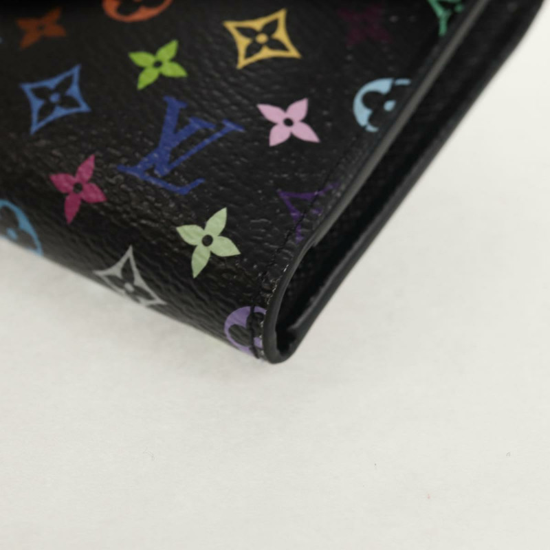 【日本直送】路易威登 (LOUIS VUITTON) 多色 Portefeuille Victorine 皮夾 黑色 M14163 正品 150899M-13