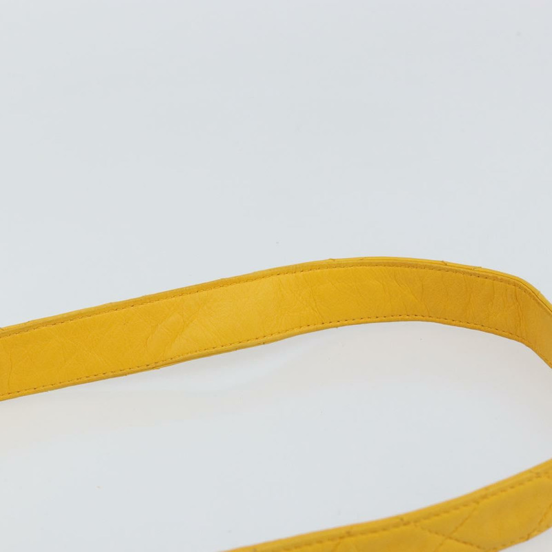 【日本直送】香奈兒 Matelasse 羊皮單肩包，黃金色，CC 標誌，正品編號 150813-7