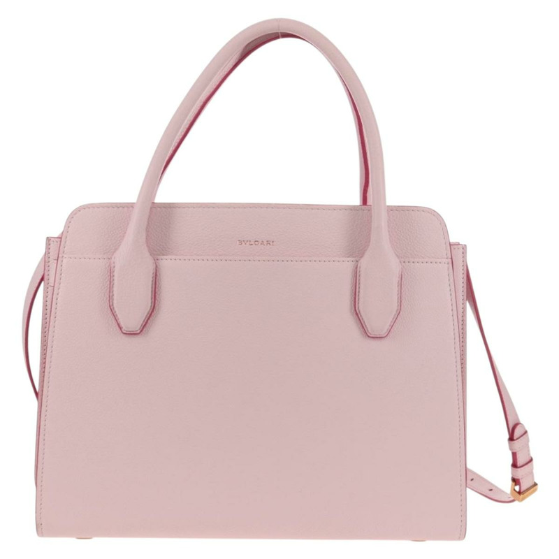 【日本直送】寶格麗日本限定版 Aruba 手提包 皮革 兩用 粉金配色 正品 149750V-1