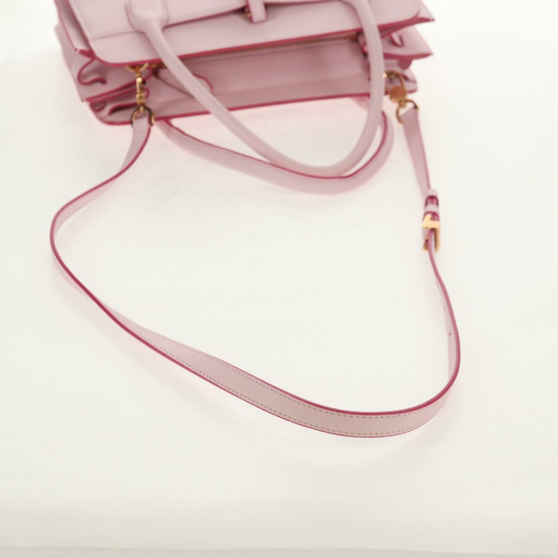 【日本直送】寶格麗日本限定版 Aruba 手提包 皮革 兩用 粉金配色 正品 149750V-8