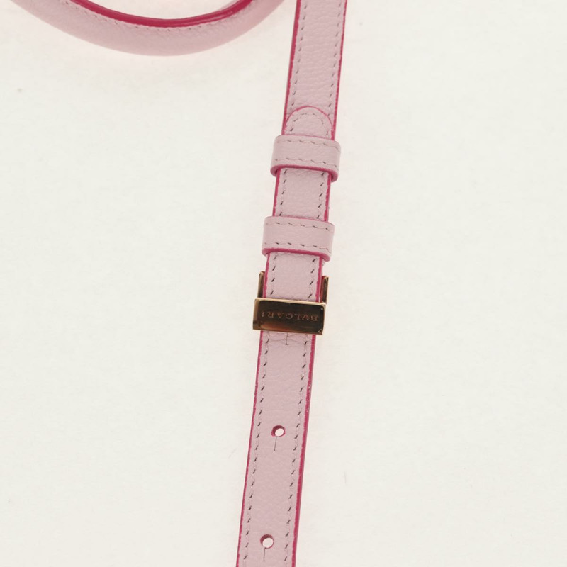 【日本直送】寶格麗日本限定版 Aruba 手提包 皮革 兩用 粉金配色 正品 149750V-14