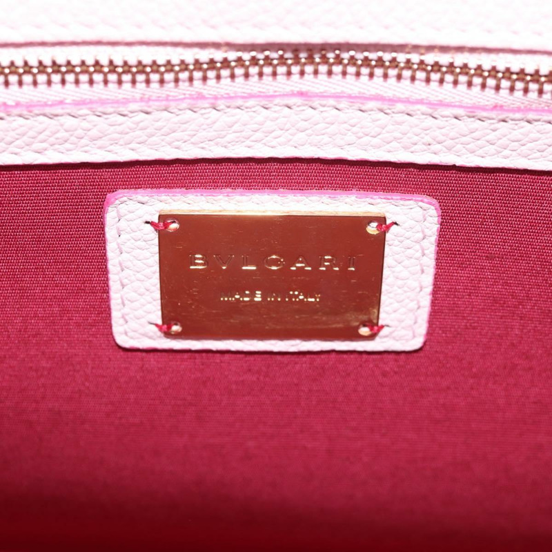 【日本直送】寶格麗日本限定版 Aruba 手提包 皮革 兩用 粉金配色 正品 149750V-25