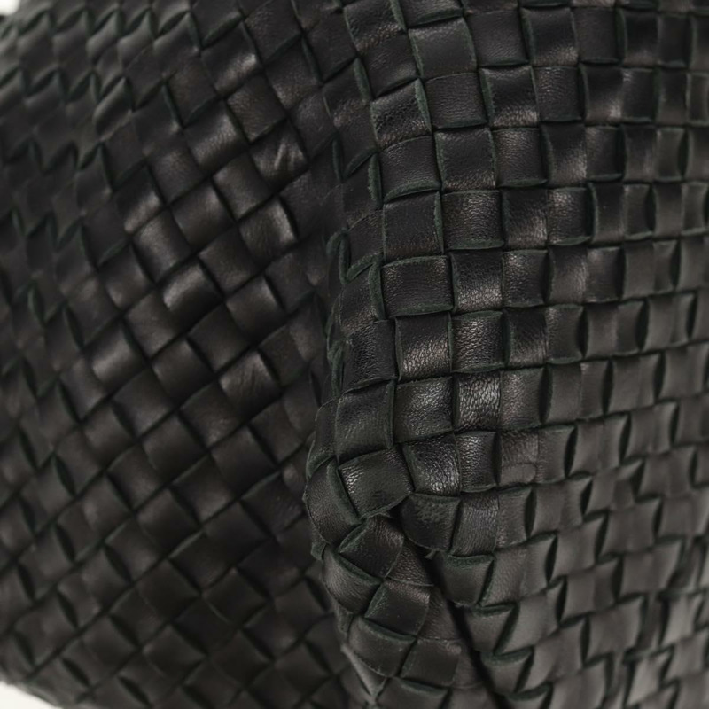 【日本直送】BOTTEGA VENETA INTRECCIATO Cabas MM 手提包，黑色皮革，貨號 115664，正品編號 149722V-8