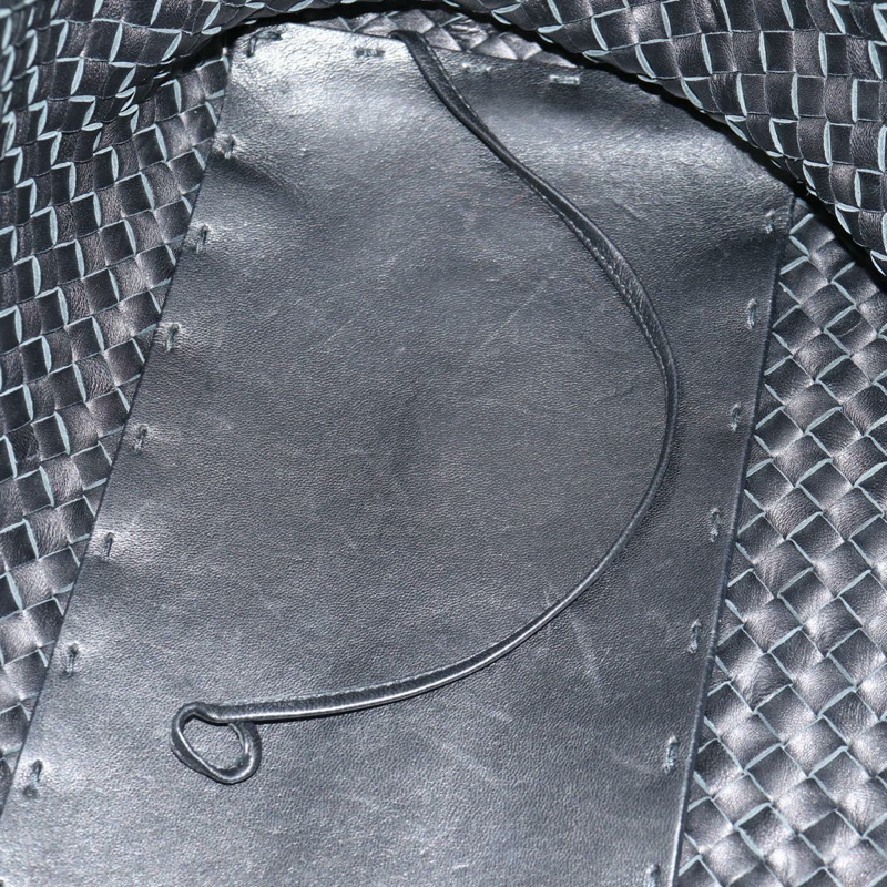 【日本直送】BOTTEGA VENETA INTRECCIATO Cabas MM 手提包，黑色皮革，貨號 115664，正品編號 149722V-9