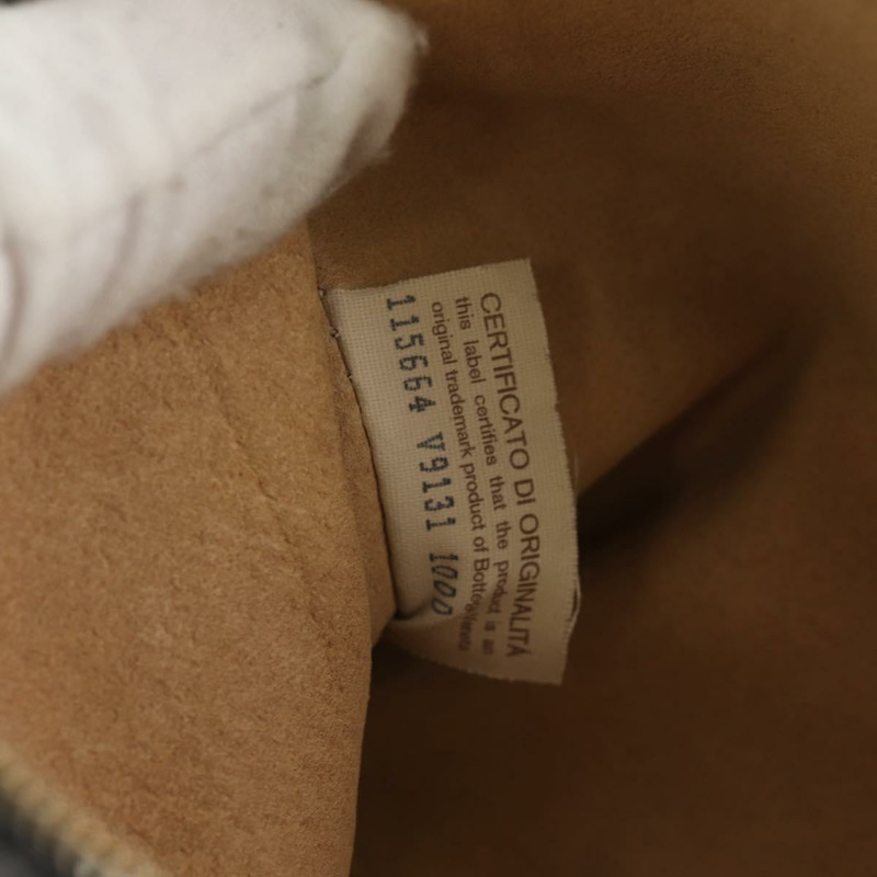 【日本直送】BOTTEGA VENETA INTRECCIATO Cabas MM 手提包，黑色皮革，貨號 115664，正品編號 149722V-10