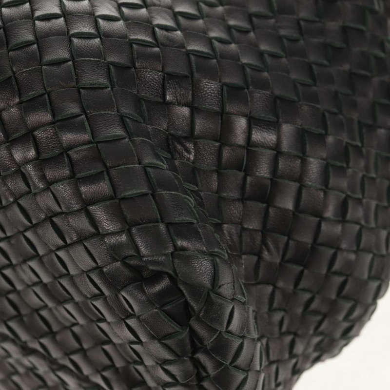 【日本直送】BOTTEGA VENETA INTRECCIATO Cabas MM 手提包，黑色皮革，貨號 115664，正品編號 149722V-14