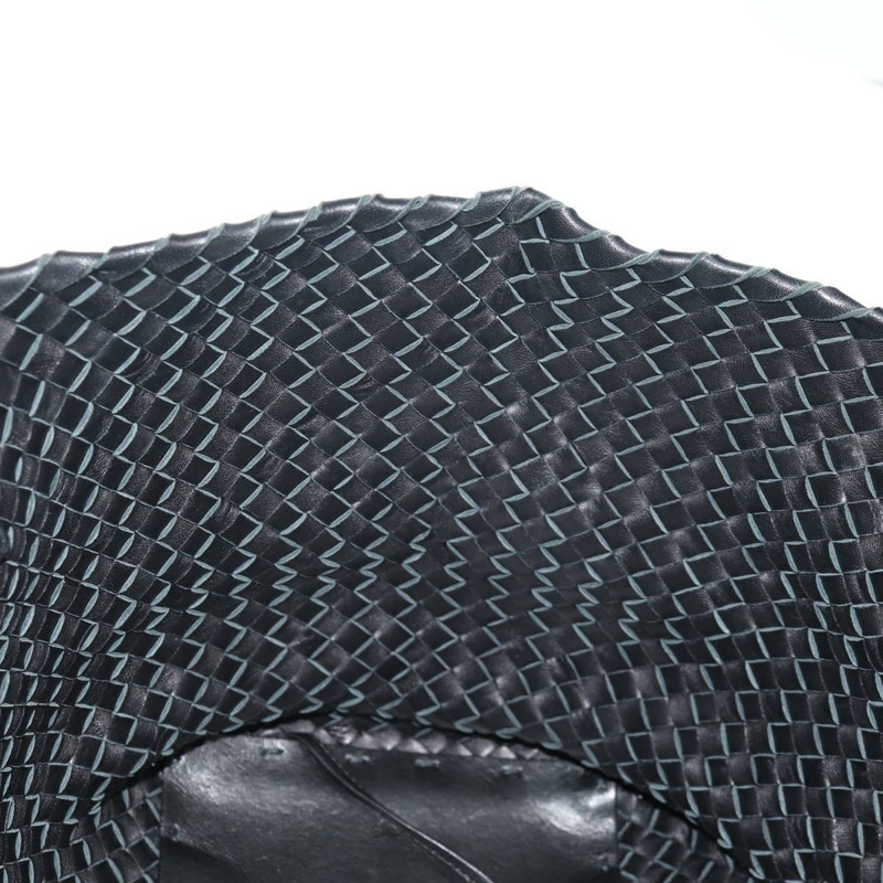 【日本直送】BOTTEGA VENETA INTRECCIATO Cabas MM 手提包，黑色皮革，貨號 115664，正品編號 149722V-19