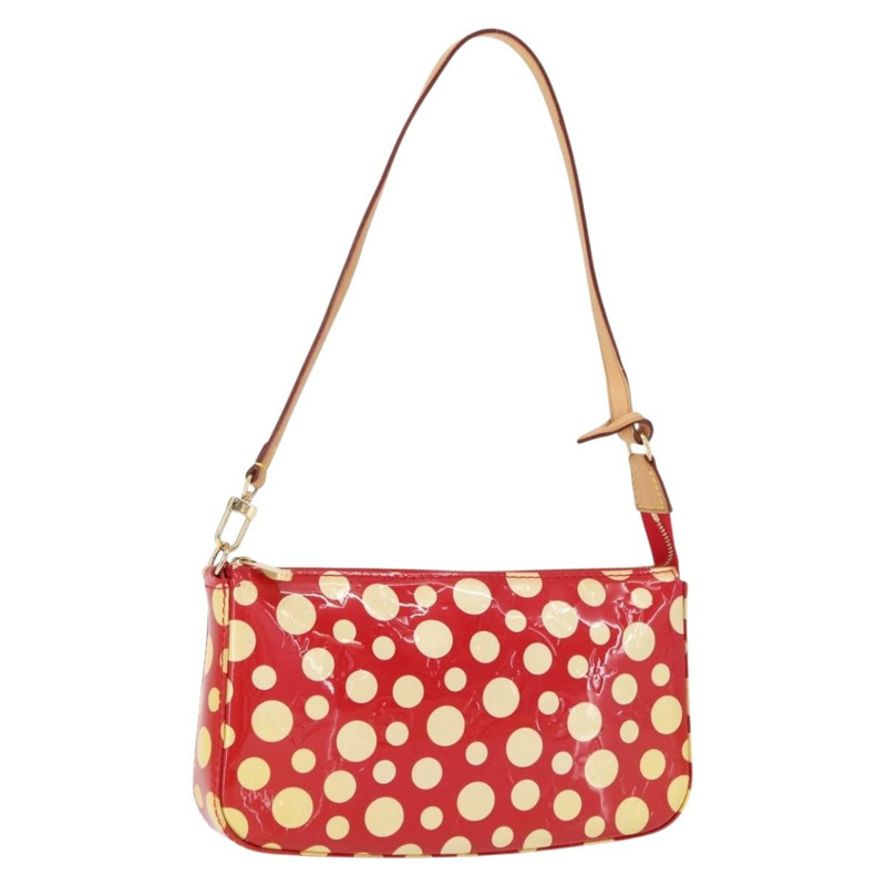 【日本直送】路易威登 Vernis Dot Infini 手拿包配件袋 M91428 正品 152414V-0