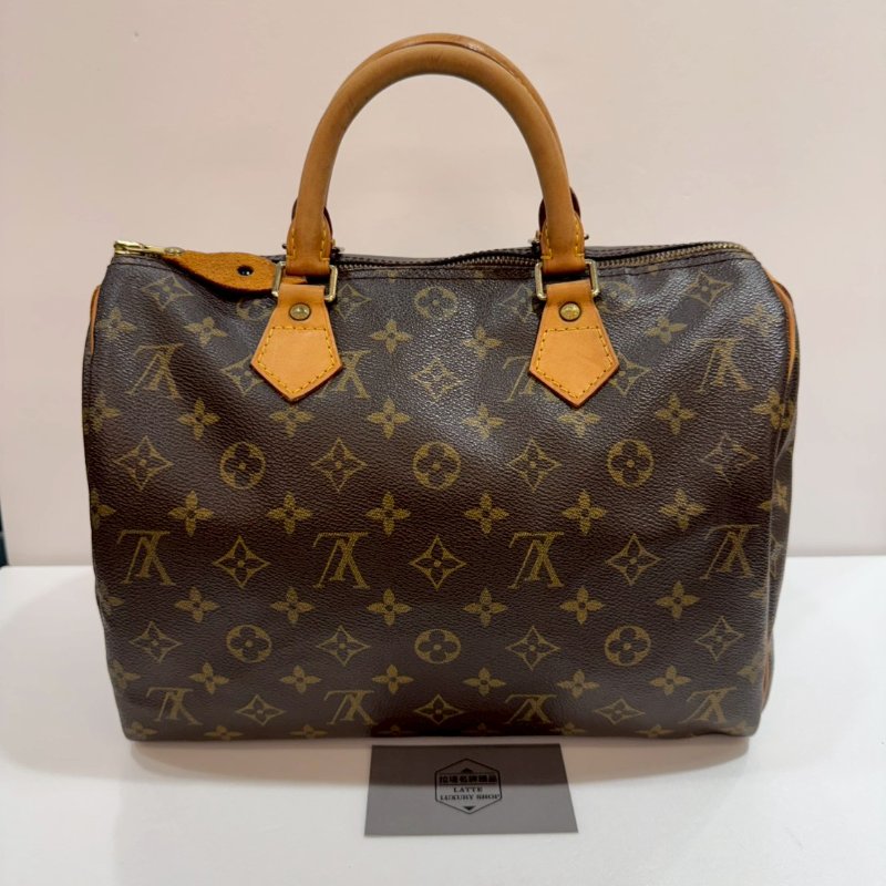 LV speedy 30 手提包 M41526 8成新-0