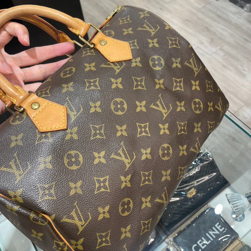 LV speedy 30 手提包 M41526 8成新-16