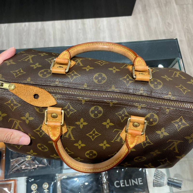 LV speedy 30 手提包 M41526 8成新-19