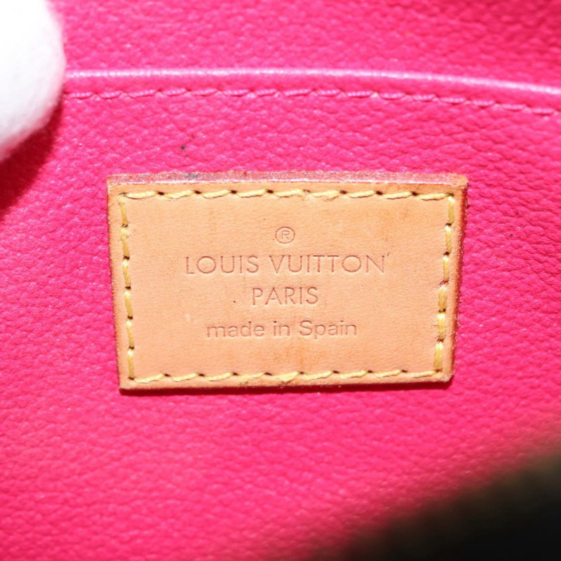 【日本直送】路易威登 Multicolor Pochette 化妝包 黑色 M47355 LV Auth 134365V-17