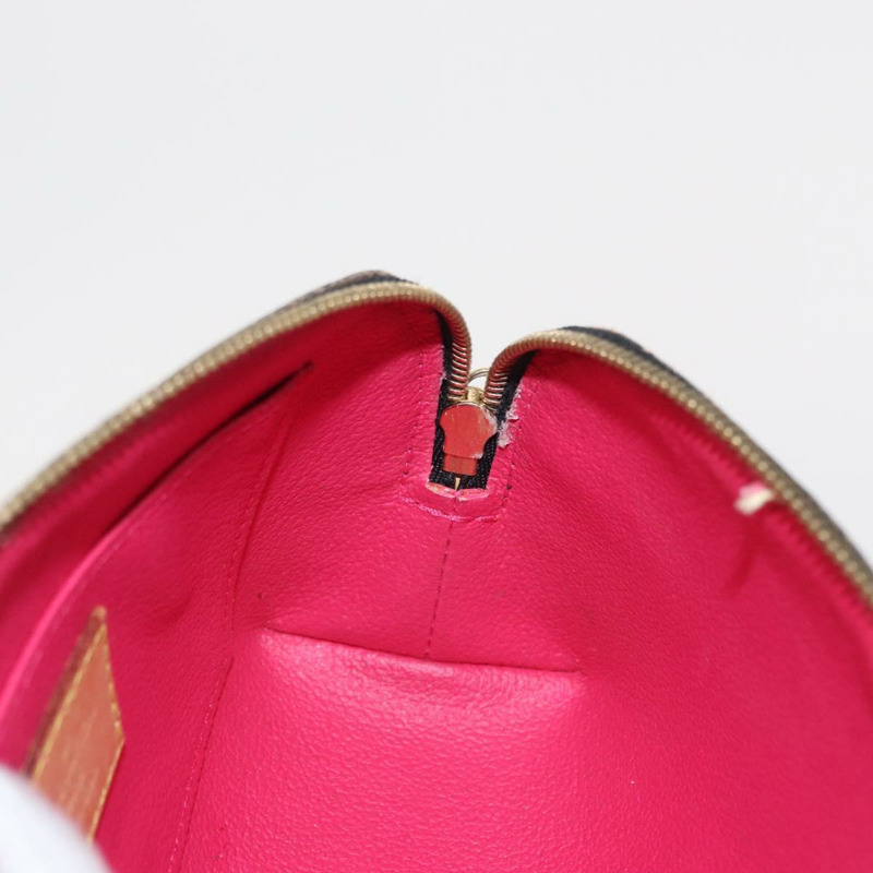 【日本直送】路易威登 Multicolor Pochette 化妝包 黑色 M47355 LV Auth 134365V-18