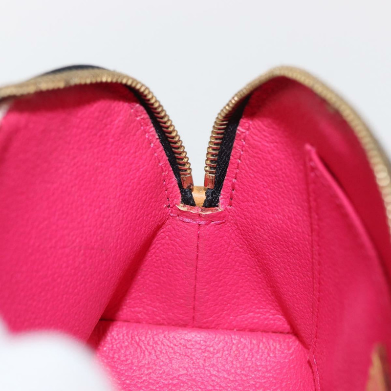 【日本直送】路易威登 Multicolor Pochette 化妝包 黑色 M47355 LV Auth 134365V-19