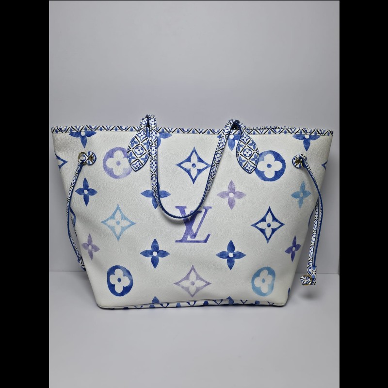 LV - Neverfull MM By The Pool-1