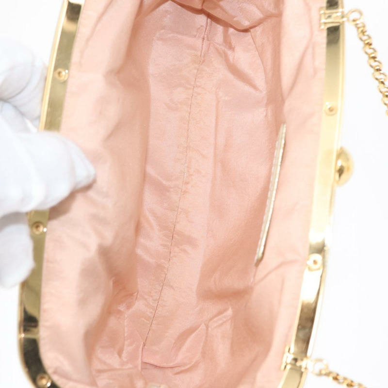 【日本直送】路易威登 (LOUIS VUITTON) 多色緞面 Omoniere 手拿包 白色 M92060 LV 正品 134363AV-8