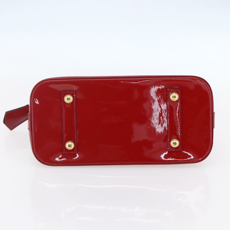 【日本直送】路易威登 Monogram Vernis Alma 小號手袋 Rose Andian M91770 LV 正品 152340-4