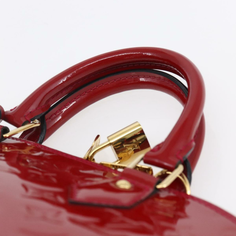 【日本直送】路易威登 Monogram Vernis Alma 小號手袋 Rose Andian M91770 LV 正品 152340-7