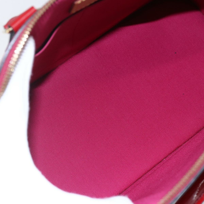 【日本直送】路易威登 Monogram Vernis Alma 小號手袋 Rose Andian M91770 LV 正品 152340-9