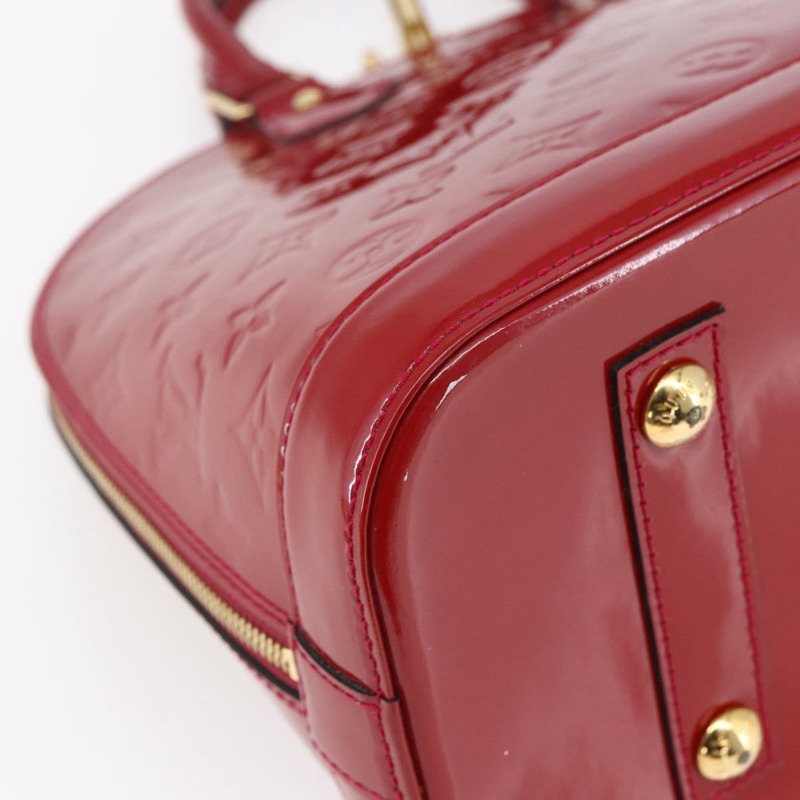 【日本直送】路易威登 Monogram Vernis Alma 小號手袋 Rose Andian M91770 LV 正品 152340-16