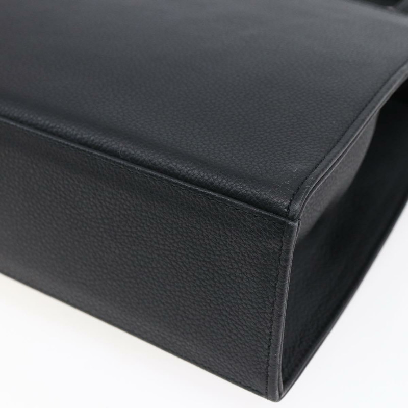 【日本直送】SAINT LAURENT 手提包 皮革 2way 黑色 金色 Auth 134330V-15