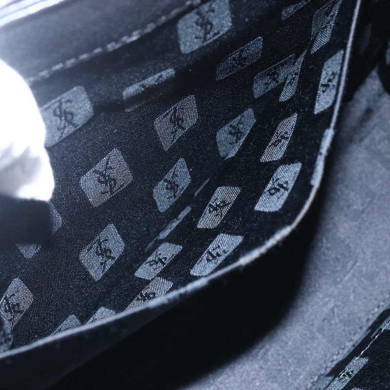 【日本直送】SAINT LAURENT 手提包 皮革 2way 黑色 金色 Auth 134330V-23