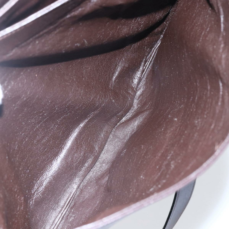 【日本直送】CELINE 棕色金色皮革肩背包，正品編號 152880-11