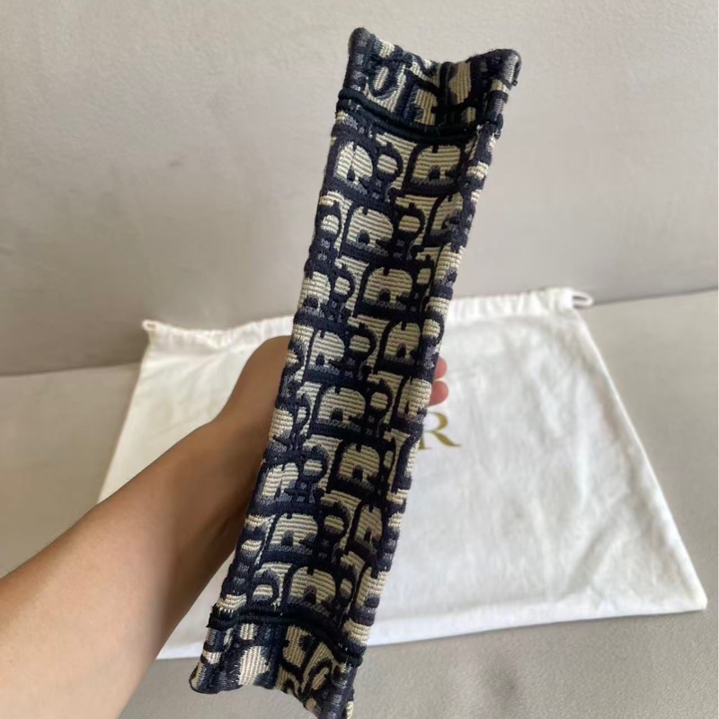 Dior迪奧 mini tote老花刺繡手提包 尺寸約22.5*15*6-3