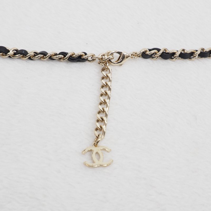 CHANEL B21A 掛頸閃石硬卡片套-8