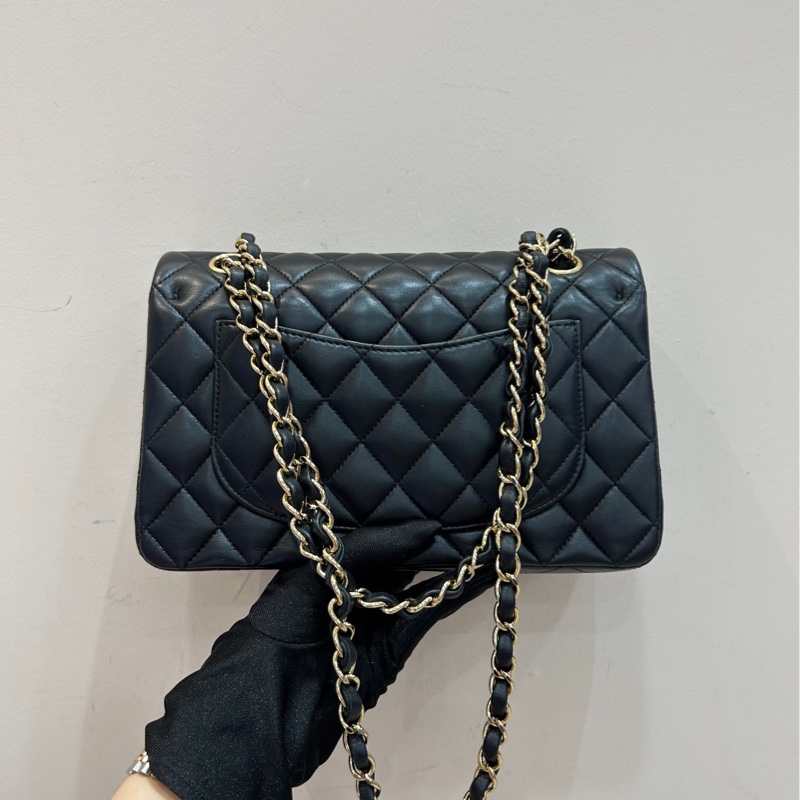 【全套帶票❤️】Chanel cf 黑金 小號 斜挎包 單肩包-1