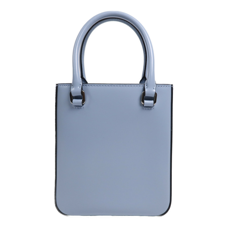 PRADA 牛皮皮革2 Way Shoulder Bag銀扣手挽肩背兩用袋-1