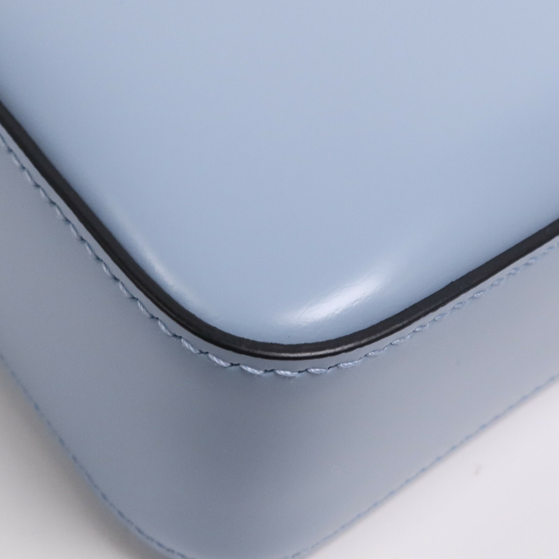 PRADA 牛皮皮革2 Way Shoulder Bag銀扣手挽肩背兩用袋-9