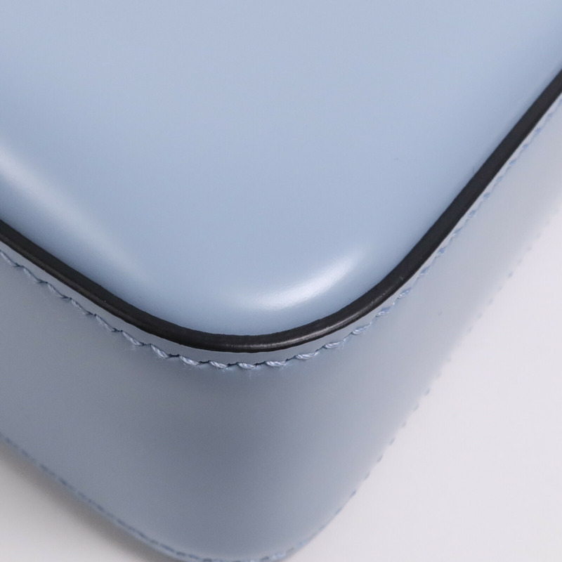 PRADA 牛皮皮革2 Way Shoulder Bag銀扣手挽肩背兩用袋-10