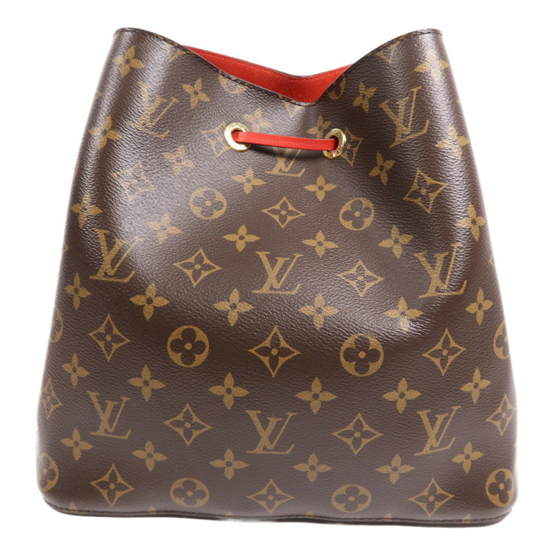 LOUIS VUITTON Monogram Neo Noe Bucket Bag金扣肩背袋-1