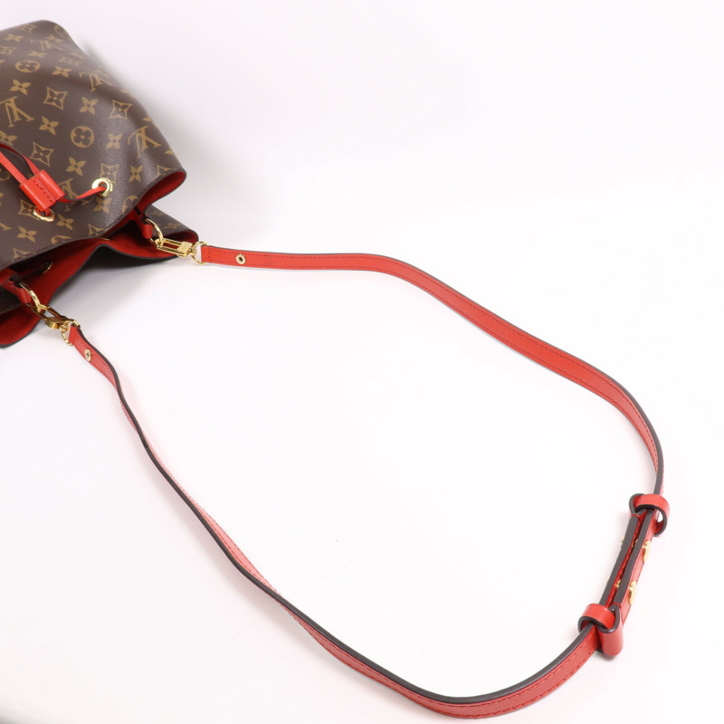 LOUIS VUITTON Monogram Neo Noe Bucket Bag金扣肩背袋-8