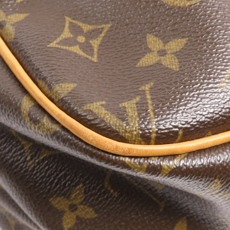 LOUIS VUITTON Monogram Reporter PM金扣肩背袋-7