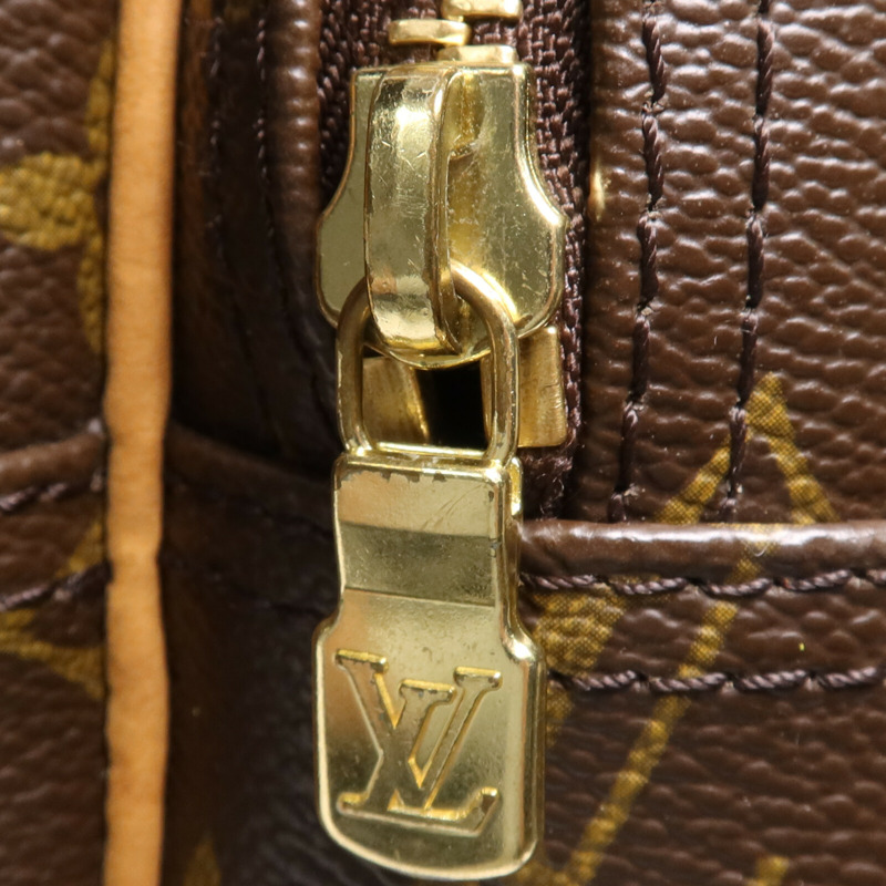 LOUIS VUITTON Monogram Reporter PM金扣肩背袋-11