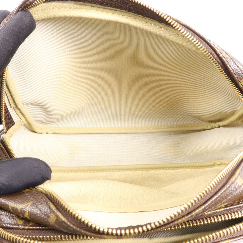 LOUIS VUITTON Monogram Reporter PM金扣肩背袋-12