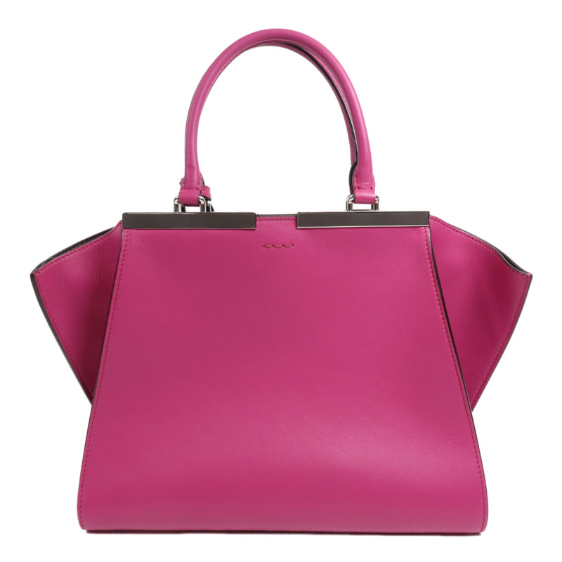 FENDI 牛皮皮革3 Jours銀扣手挽肩背兩用袋-1