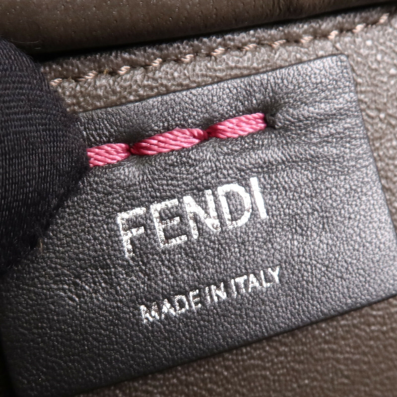 FENDI 牛皮皮革3 Jours銀扣手挽肩背兩用袋-5