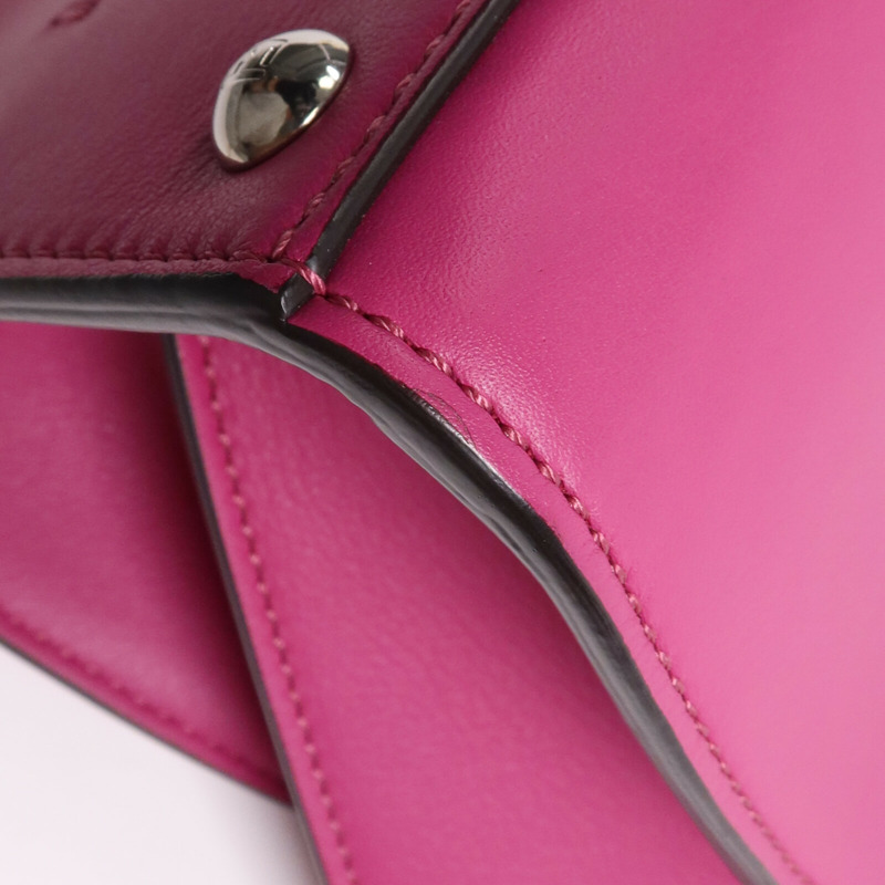 FENDI 牛皮皮革3 Jours銀扣手挽肩背兩用袋-9