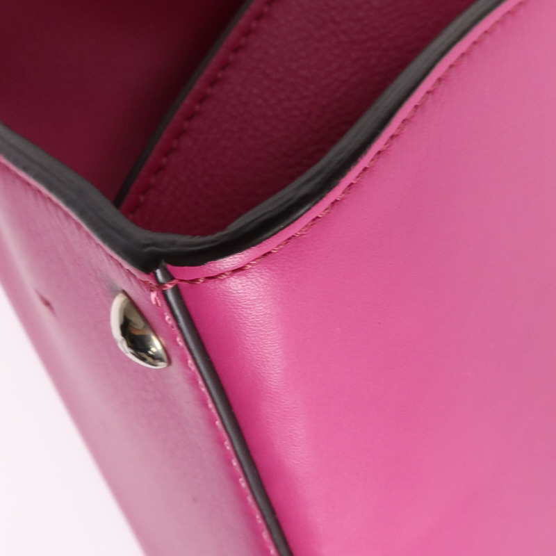 FENDI 牛皮皮革3 Jours銀扣手挽肩背兩用袋-10