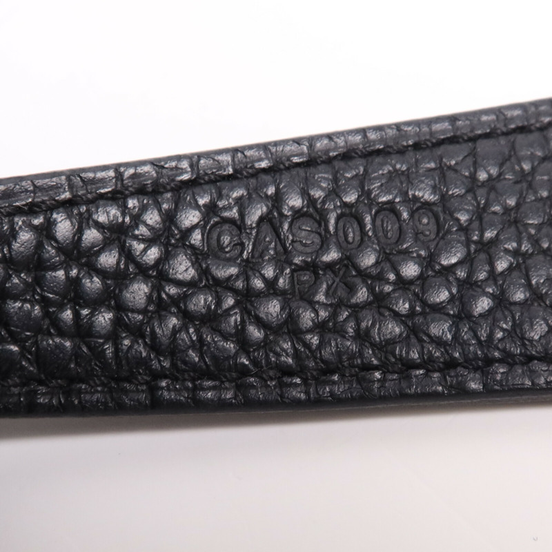 HERMES Clemence皮革Lindy 30銀扣手挽肩背兩用袋Noir-11