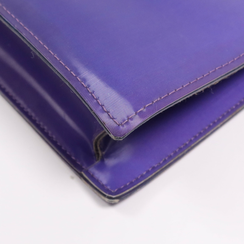 CHANEL PVC Chain Shoulder銀扣肩背袋-4